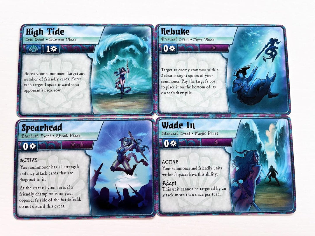 Plaid Hat Games | Summoner Wars Shimmersea FAE Faction Deck | Kaartspel | Uitbreiding | Vanaf 9 Jaar