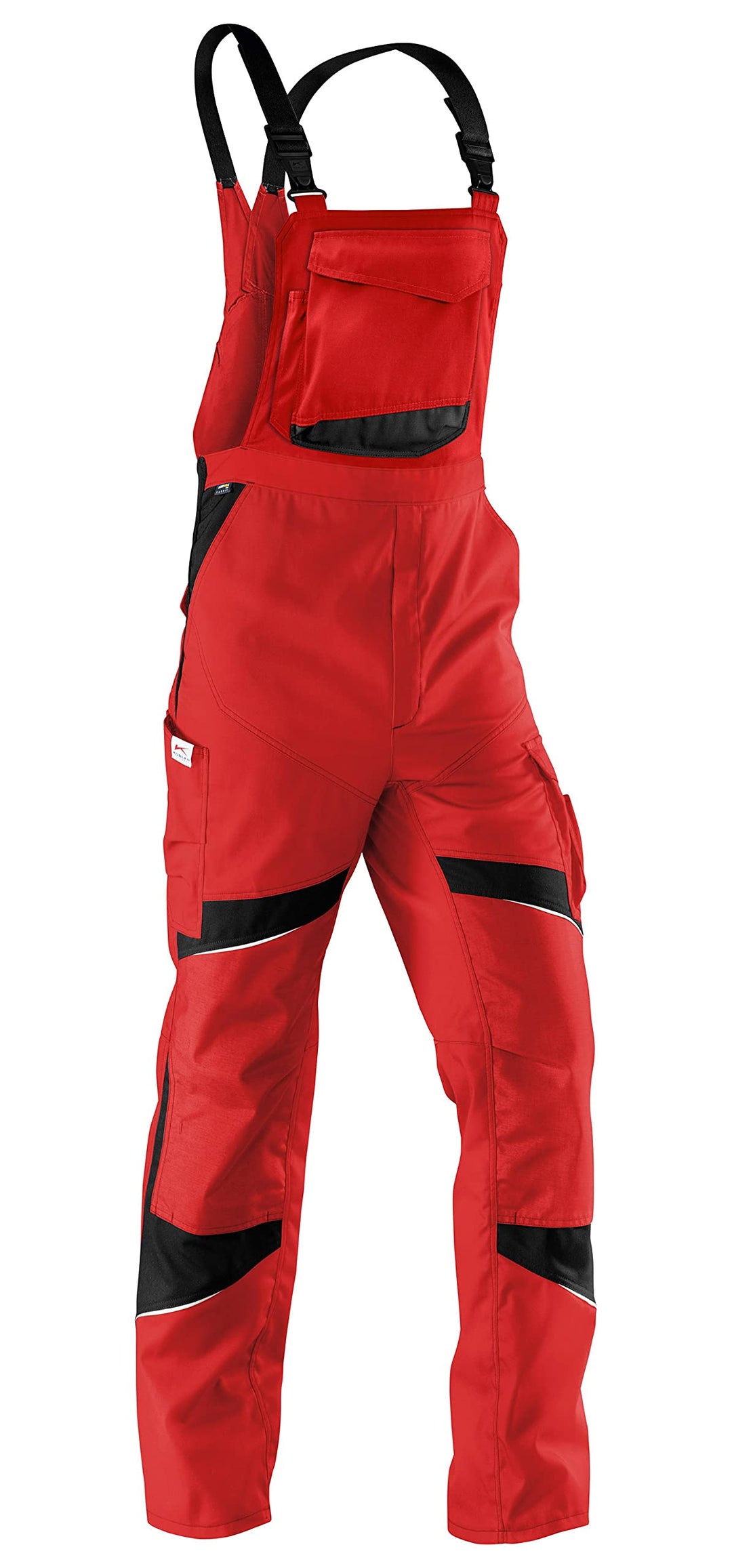 KÜBLER Workwear KÜBLER ACTIVIQ Arbeits-Latzhose mittelrot/schwarz Mittelrot/Schwarz 27, Mittelrot/Sc