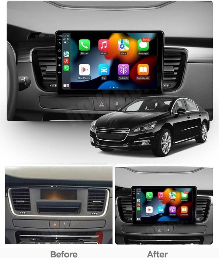 2+64GB Android Autoradio für Peugeot 508 2012-2016 Wireless Carplay Android Auto, 9&