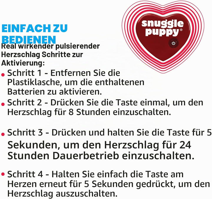 SmartPetLove Mossworld Original Junior - Heartbeat Behavioral, Black