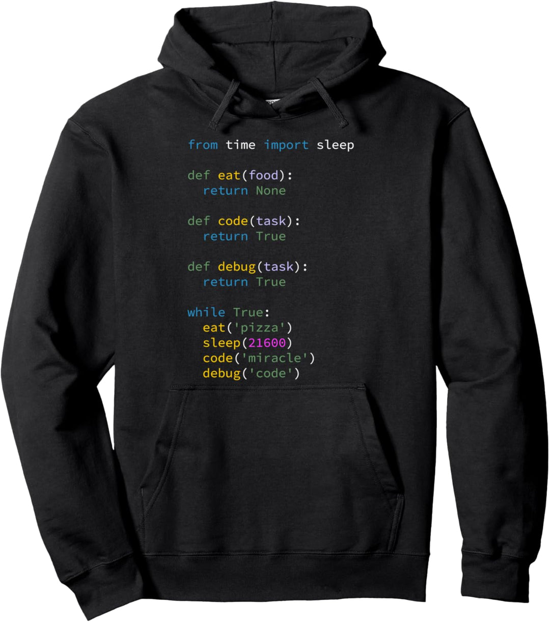 Programmierer Informatiker ITler Eat Sleep Code Debug Pullover Hoodie