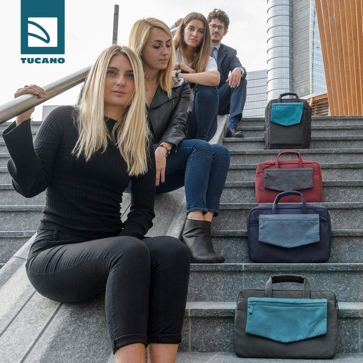 Tucano Notebook Tasche WO3-MB13-BK Passend für maximal: 33,0cm (13) Schwarz, Schwarz