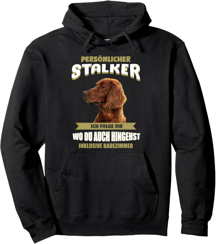 Irish Red Setter Hund - Irish Red Setter Pullover Hoodie