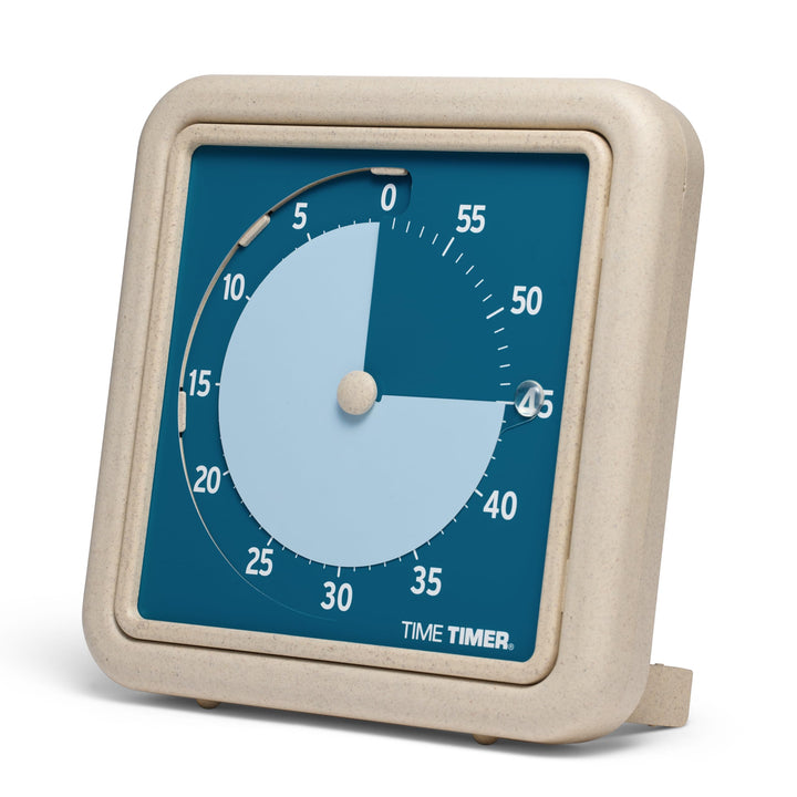Time Timer® Retro Eco Edition visueller Timer, 20,3 cm, 60 Minuten Schreibtisch-Countdown-Uhr, herge