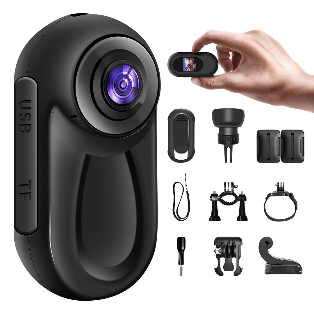 Mini Action Cam, mini Kamera, Helmkamera Motorrad