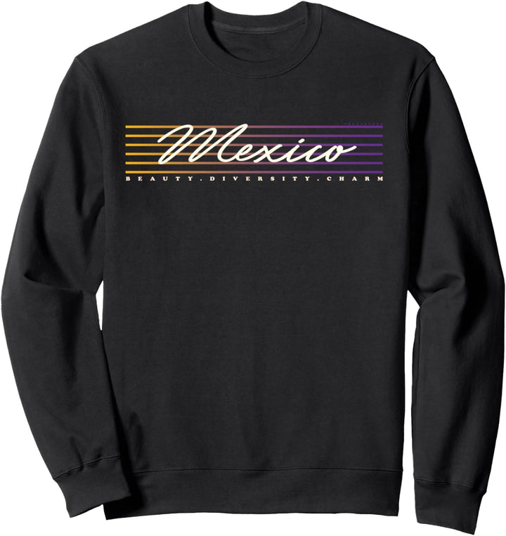 Mexiko Retro Stil Mexico Sweatshirt