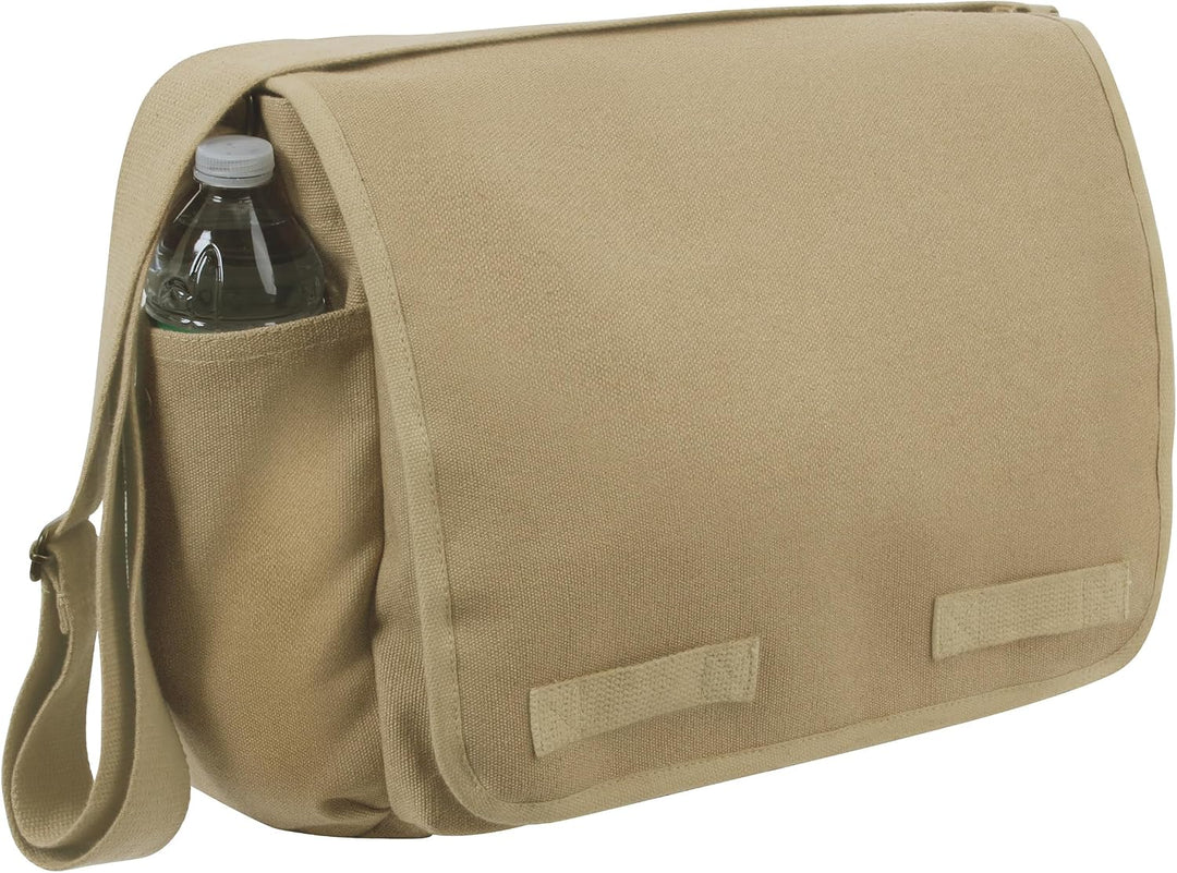Rothco Heavyweight Canvas Messenger Bag Classic, blau Einheitsgrösse Mehrfarbig, Einheitsgrösse Mehr