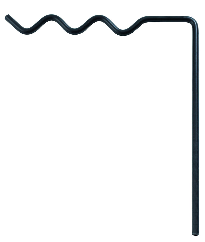tepro Grillzubehör Universal Topfhalter aus schwarz lackiertem Stahl
