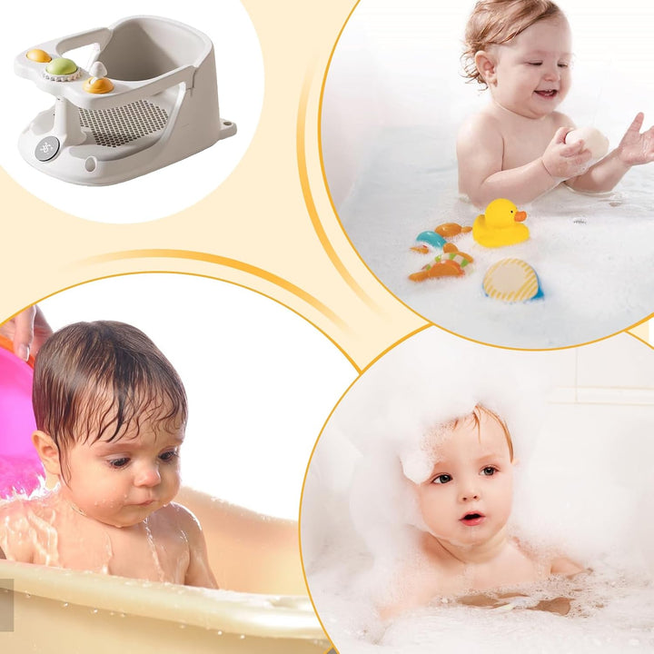 39.5x28.6x16.5 Cm Baby Badesitz Badewanne Baby Badewannensitz Mit Saugnäpfen pp Rutschfester Badstuh