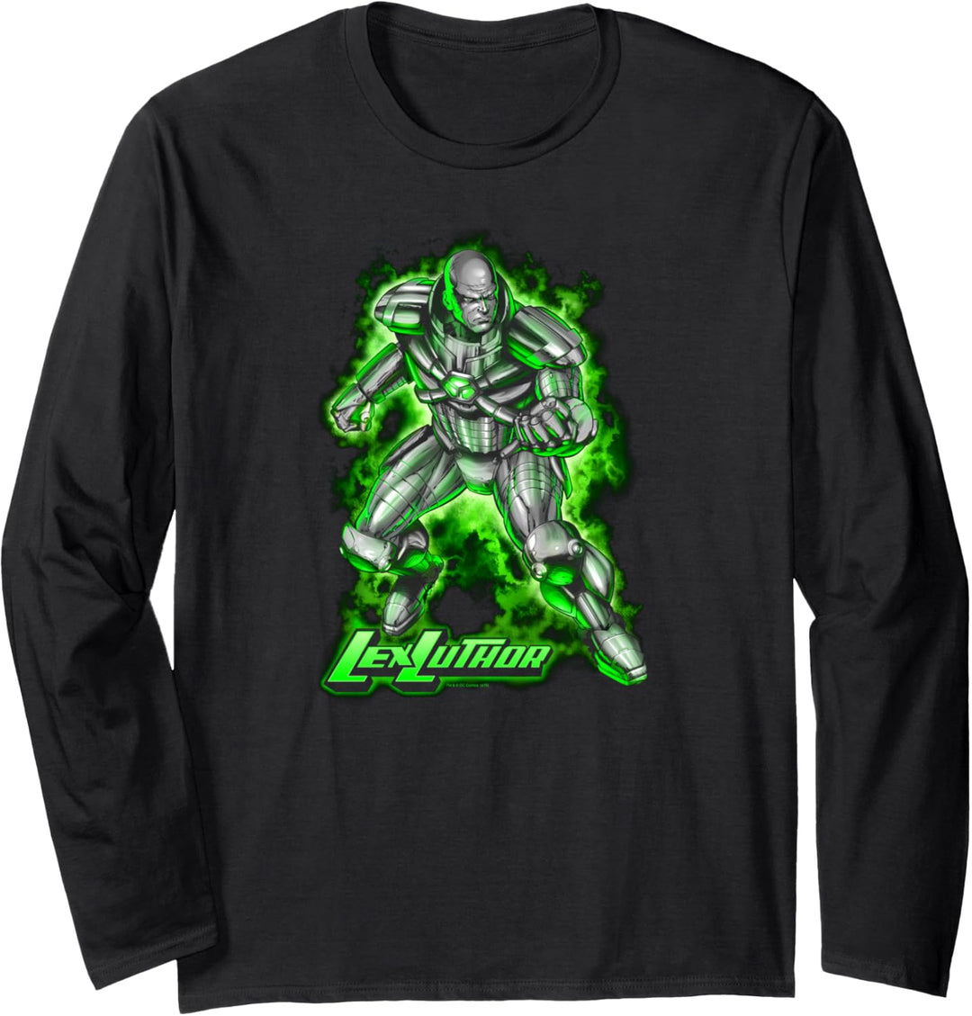 Superman Kryptonite Powered Langarmshirt
