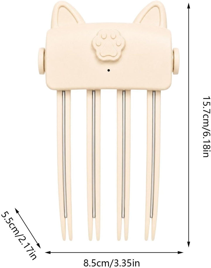 Beheizte Wurzelvolumizer-Haarspange, kabellos, schnell beheizter Beige, Beige