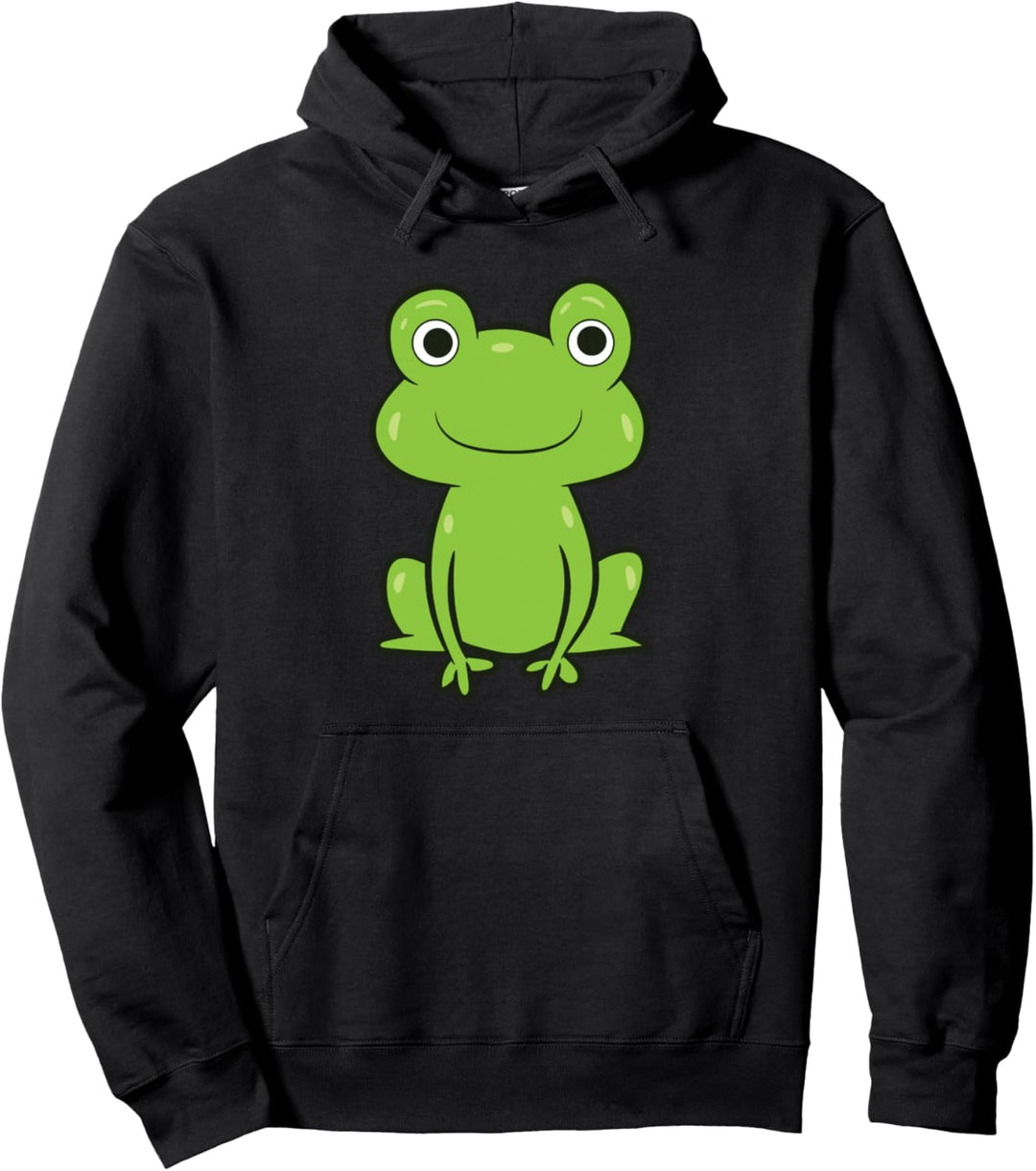 Süsser Grüner Frosch Kinder Frosch Fröschchen Pullover Hoodie