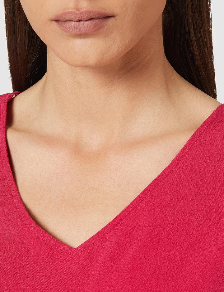 Comma Damen Bluse 40 4476 Pink, 40 4476 Pink