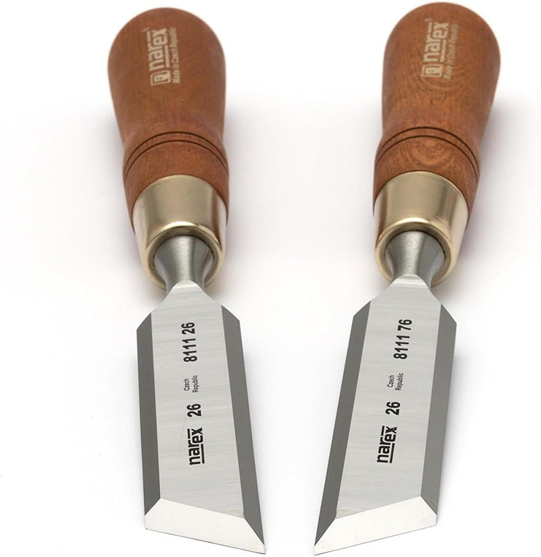 Stechbeitel/Schrägbeitel Set 2-teilig, Modell:20 mm, 20 mm