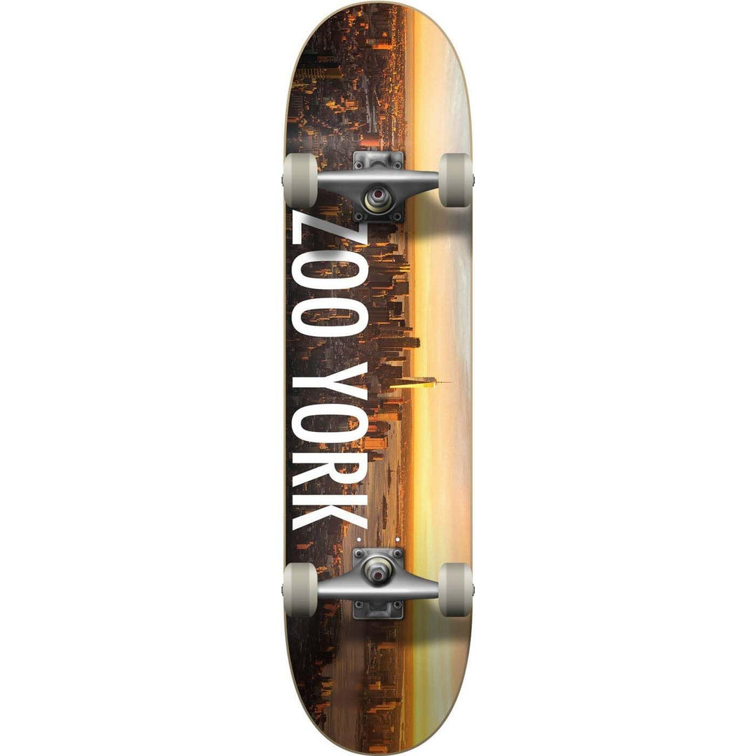 Zoo York Unisex – Erwachsene York Logo Skateboard 7.5" Sunrise, 7.5" Sunrise