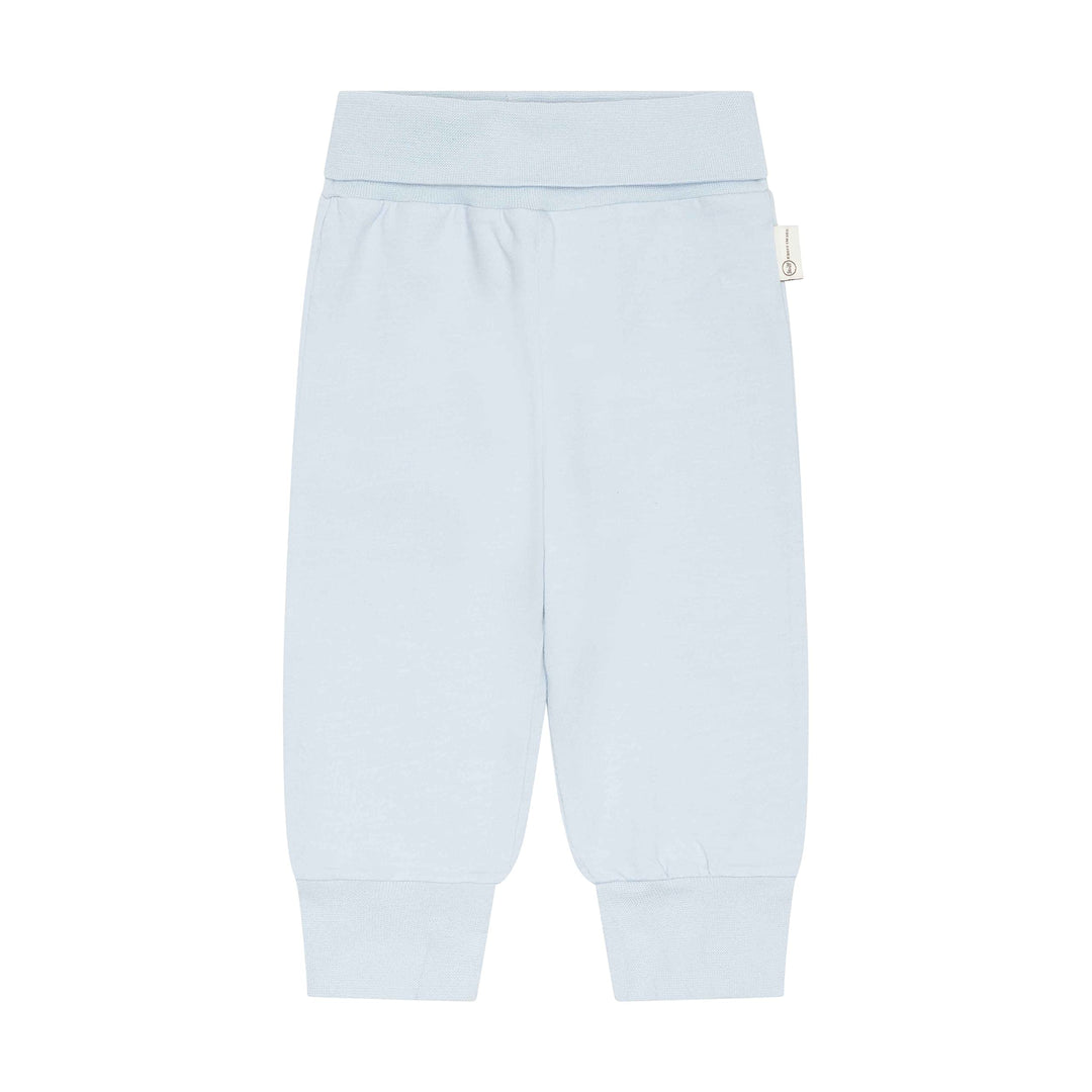 Steiff Unisex Baby Basic Jogginghose mit Beinbündchen Lässige Hose 56 Celestial Blue, 56 Celestial B