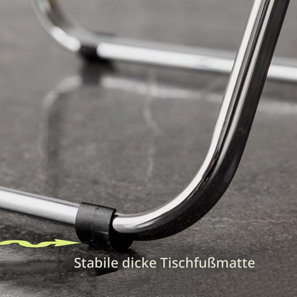 Acryl Beistelltisch Zusammenklappbar Acryl Couchtisch Klappbar Durchsichtig Nachttisch Freizeittisch