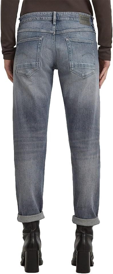 G-STAR Damen Kate Boyfriend Jeans 25W / 32L Blau (Worn in Electric Blue Destroyed D15264-e104-h784),