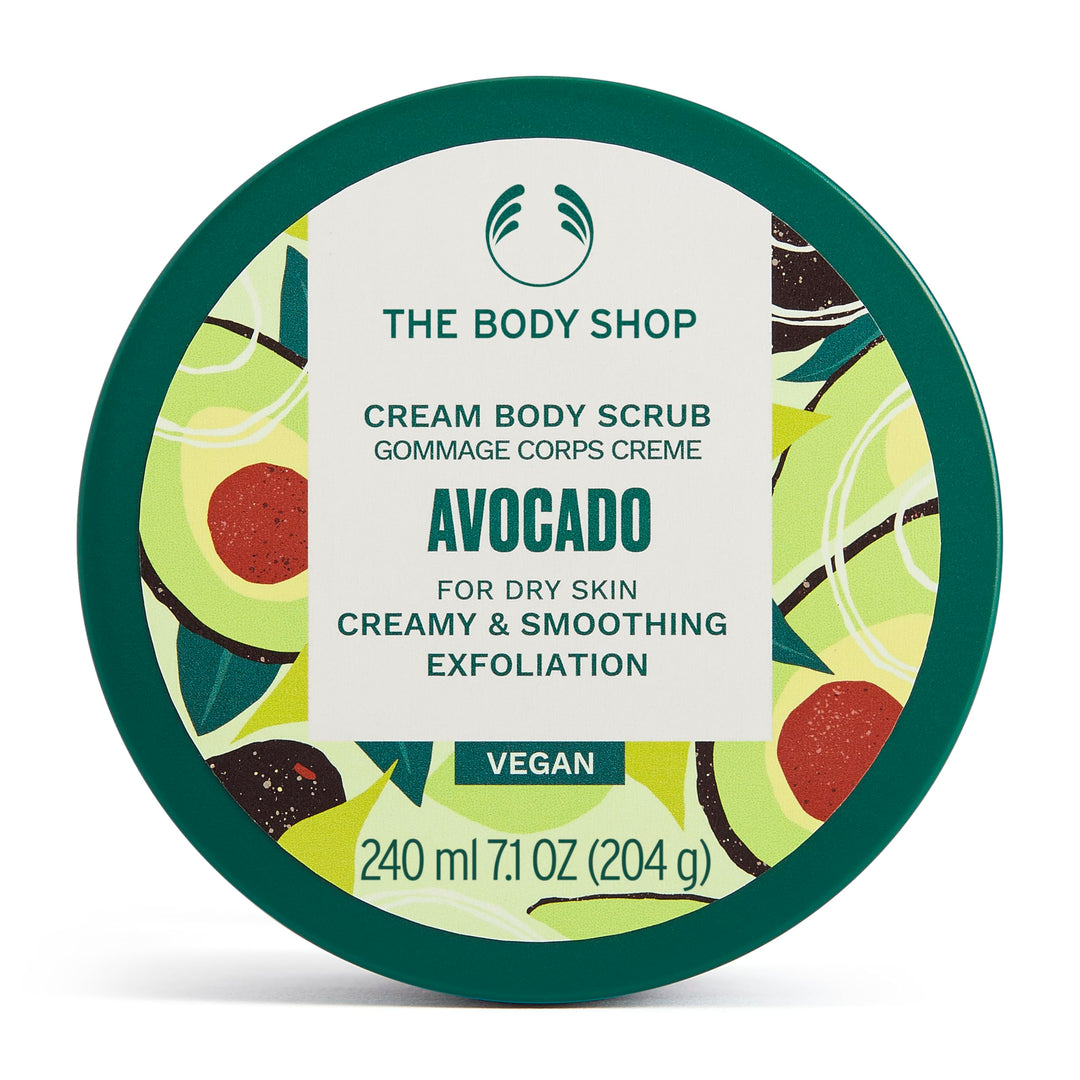 The Body Shop Avocado Cream Body Scrub - 240 ml