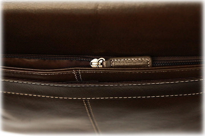 Enzo Design Umhängetasche Braun, Braun