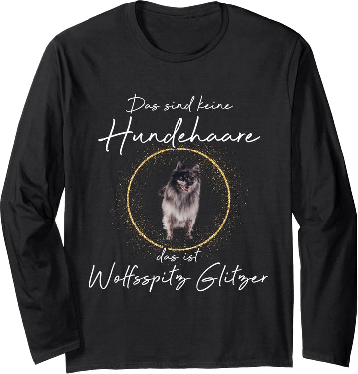 Wolfsspitz Hund Langarmshirt
