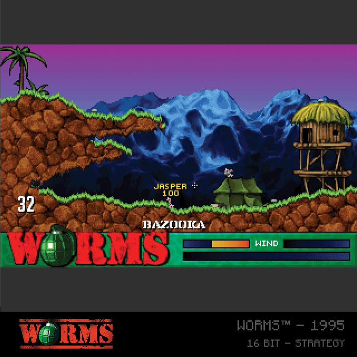 Blaze Evercade Worms Cartridge [