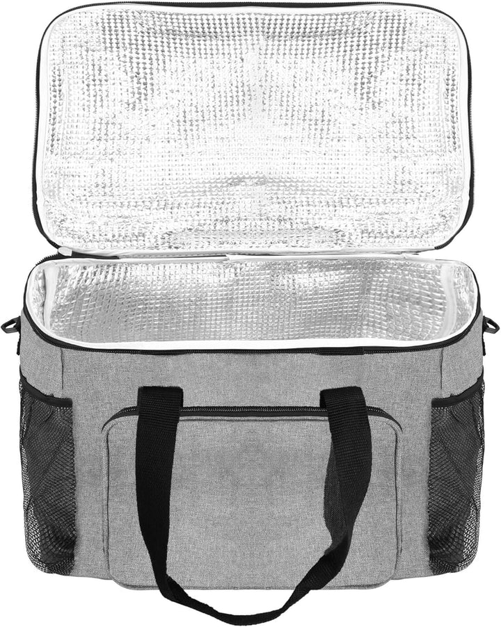 SPRINGOS Thermotasche Kühltasche Hellgrau, Hellgrau