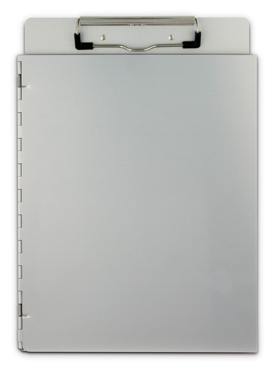 Saunders Klemmbrett aus recyceltem Aluminium, mit Sichtschutzabdeckung, für Briefe Side Hinge, Side