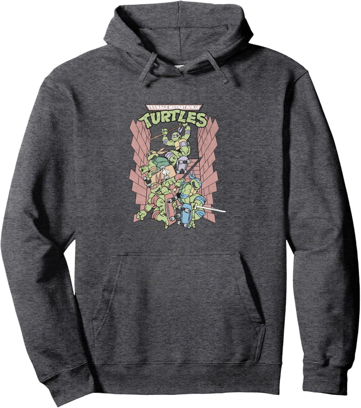 Teenage Mutant Ninja Turtles Retro Skate Pullover Hoodie
