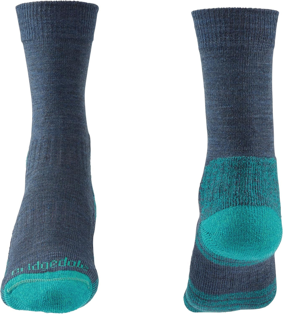 Bridgedale Damen 710652/435/M Socken, Denim, M
