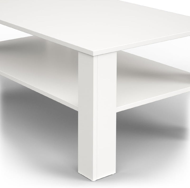 Vicco Couchtisch, Weiss, 100 x 42 cm, Weiss