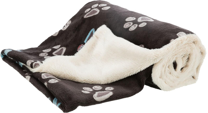 TRIXIE Decke Jimmy, Softplüsch Taupe/Beige, Taupe/Beige