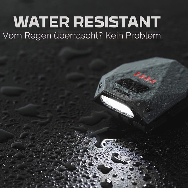 NEBO Einstein Cap Light Kopftaschenlampe - Wiederaufladbare Stirnlampe mit Wellenaktivierung - Für O