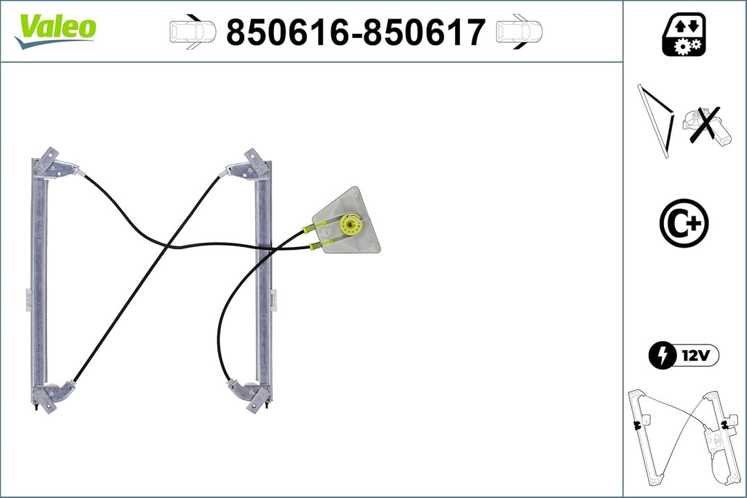 Valeo Fensterheber 850616