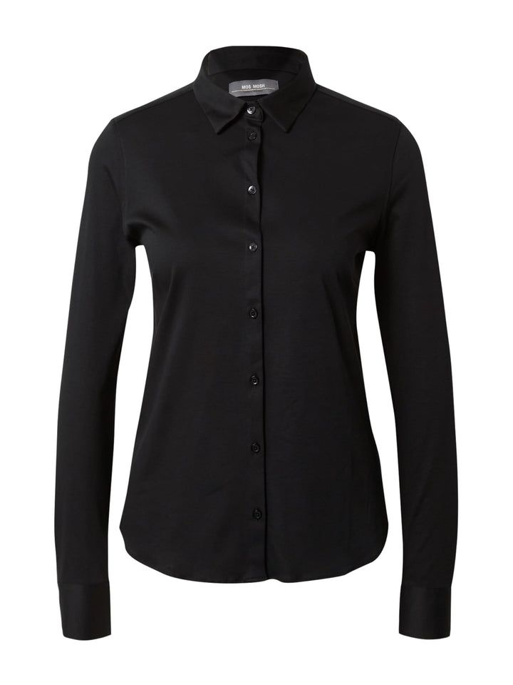 MOS MOSH Damen Bluse Tina S Schwarz, S Schwarz