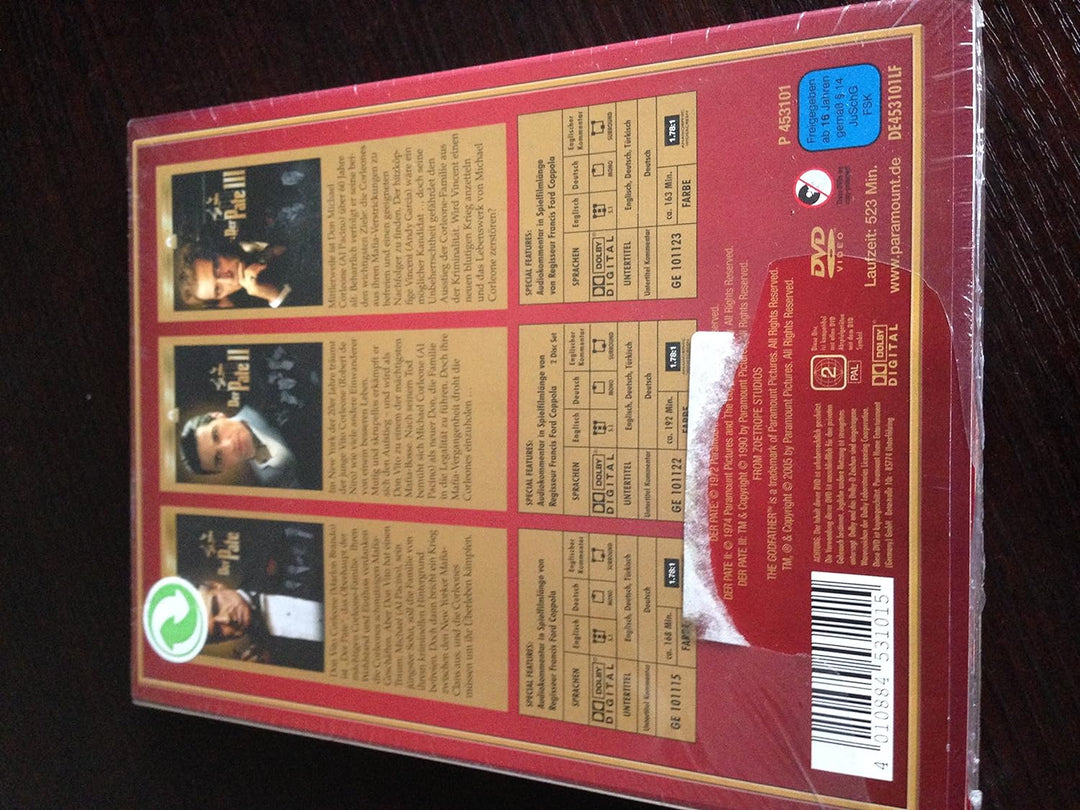 Der Pate - DVD-Collection (Red Box), DVD