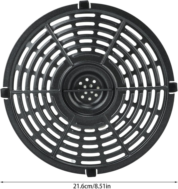 Ersatz-Grillpfanne für Luftfritteuse, 21,6 cm, 8,5 Zoll, Ersatz-Grillpfanne für Fritteuse, Antihaft-