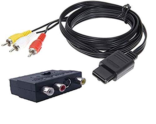 Zubehör Set für Nintendo Game Cube Kabel Set Controller GC Netzkabel Ladekabel Ladegerät Stromkabel
