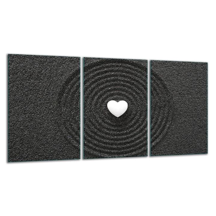 TMK ArtDeko Herdabdeckplatte 3 Teilig 3x30x52 cm - Spritzschutz Herdabdeckung – Herdschutz aus Siche