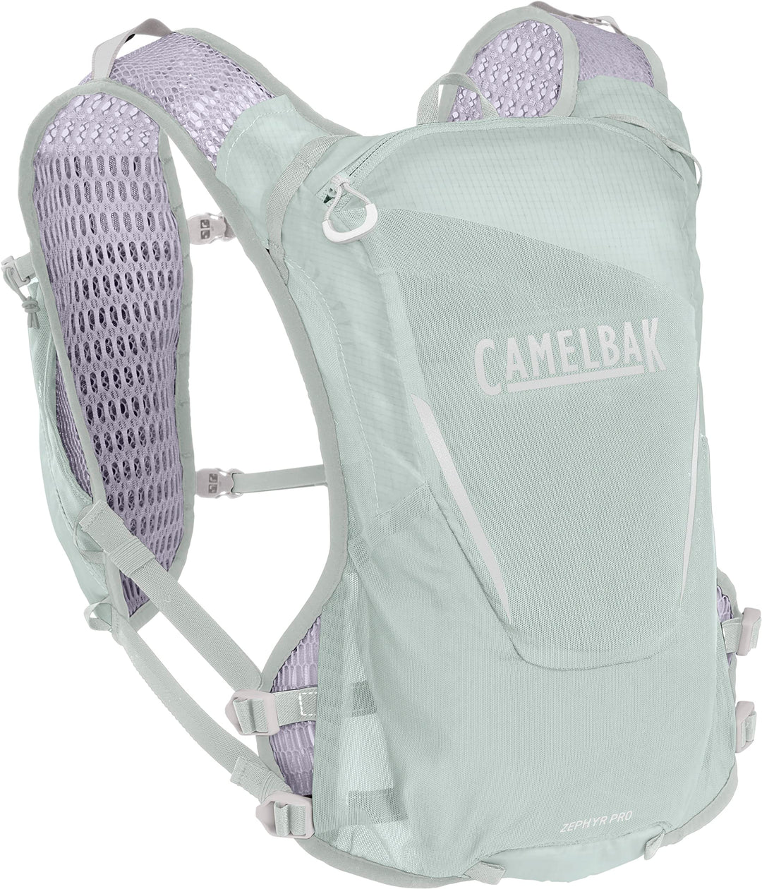 CAMELBAK Herren Zephyr Trinkweste Einheitsgrösse Grey / Blue, Einheitsgrösse Grey / Blue