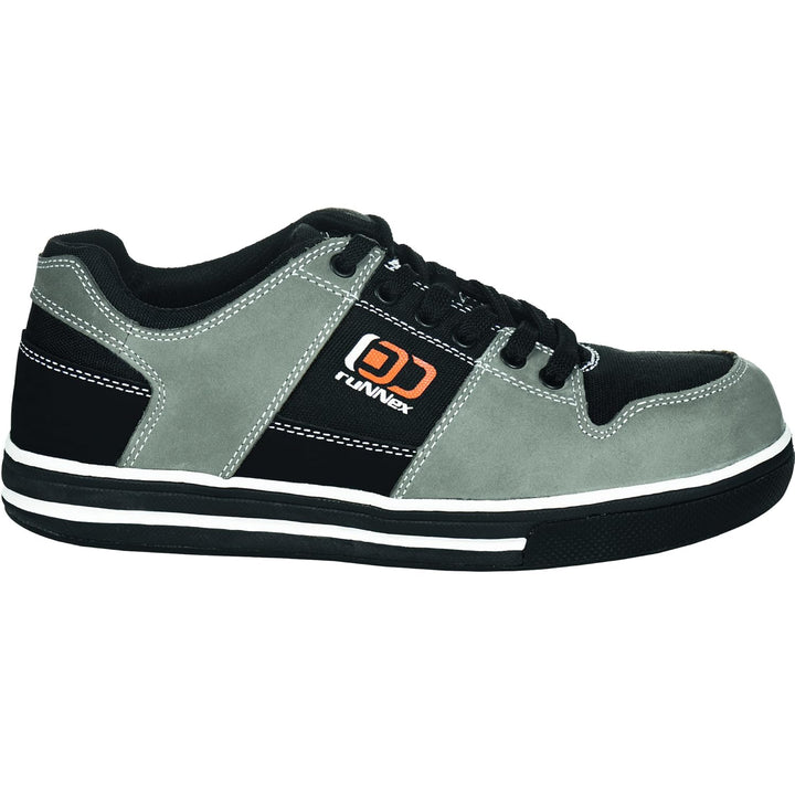 ruNNex 5240–36 Sicherheit Schuhe, Sportstar, DCF-S2, Grösse: 36, Grau/Schwarz 36 EU Grau Schwarz, 36