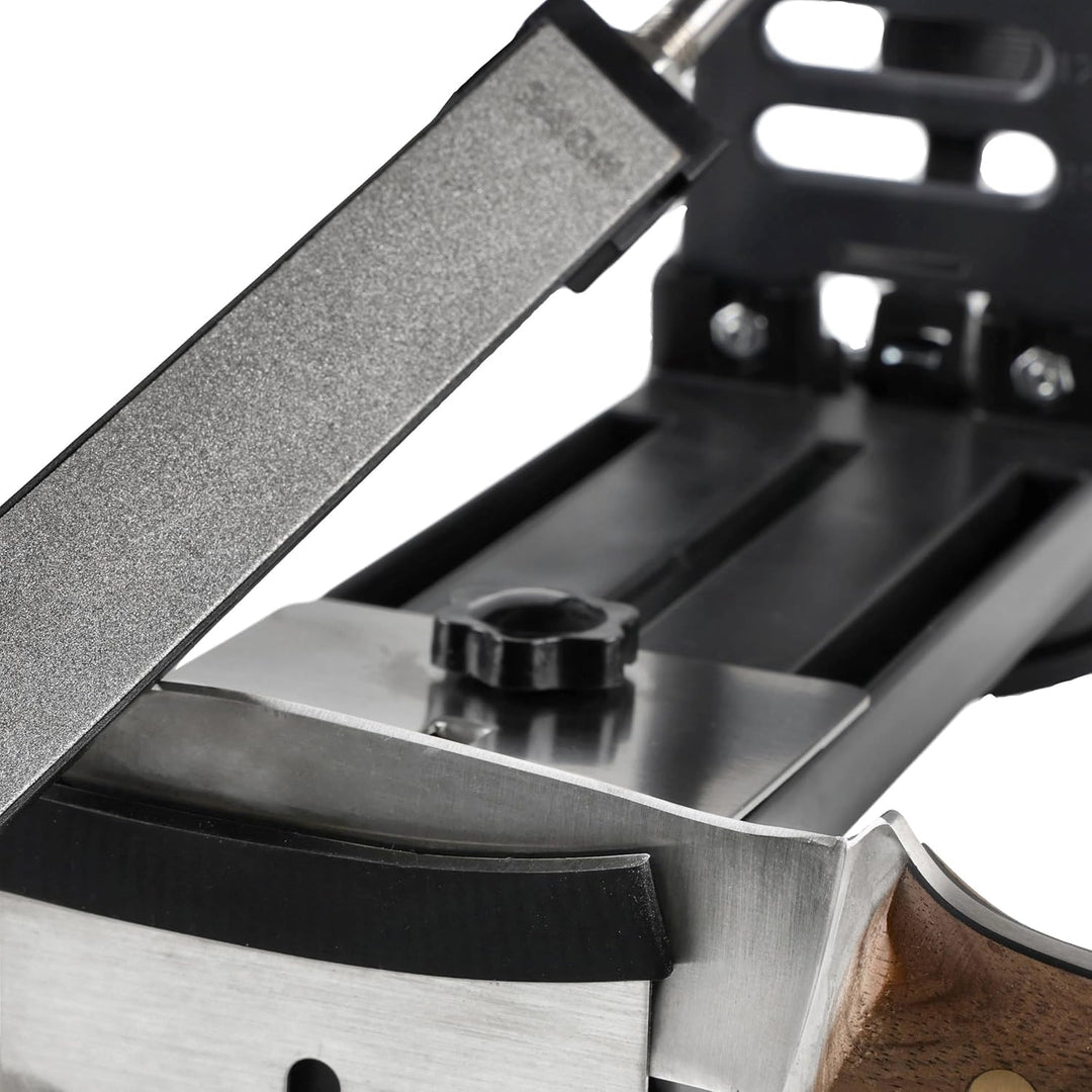 EDGE proSHARP 10-30° Profi Diamant-Messerschärfer - Einstellbare Schärfwinkel, Robuste Saugbasis, Pe
