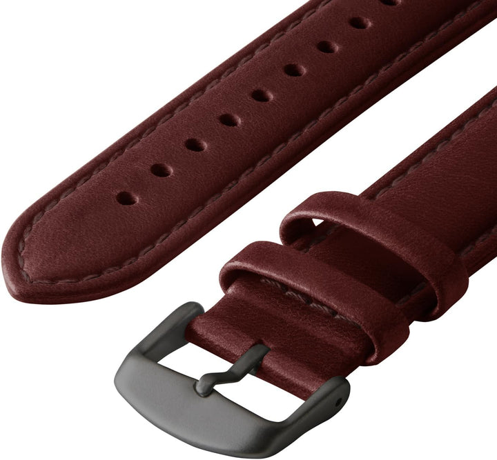 Archer Watch Straps - Uhrenarmbänder aus Hochwertigem Genarbtem Leder für Apple Watch Braun 40/41/42