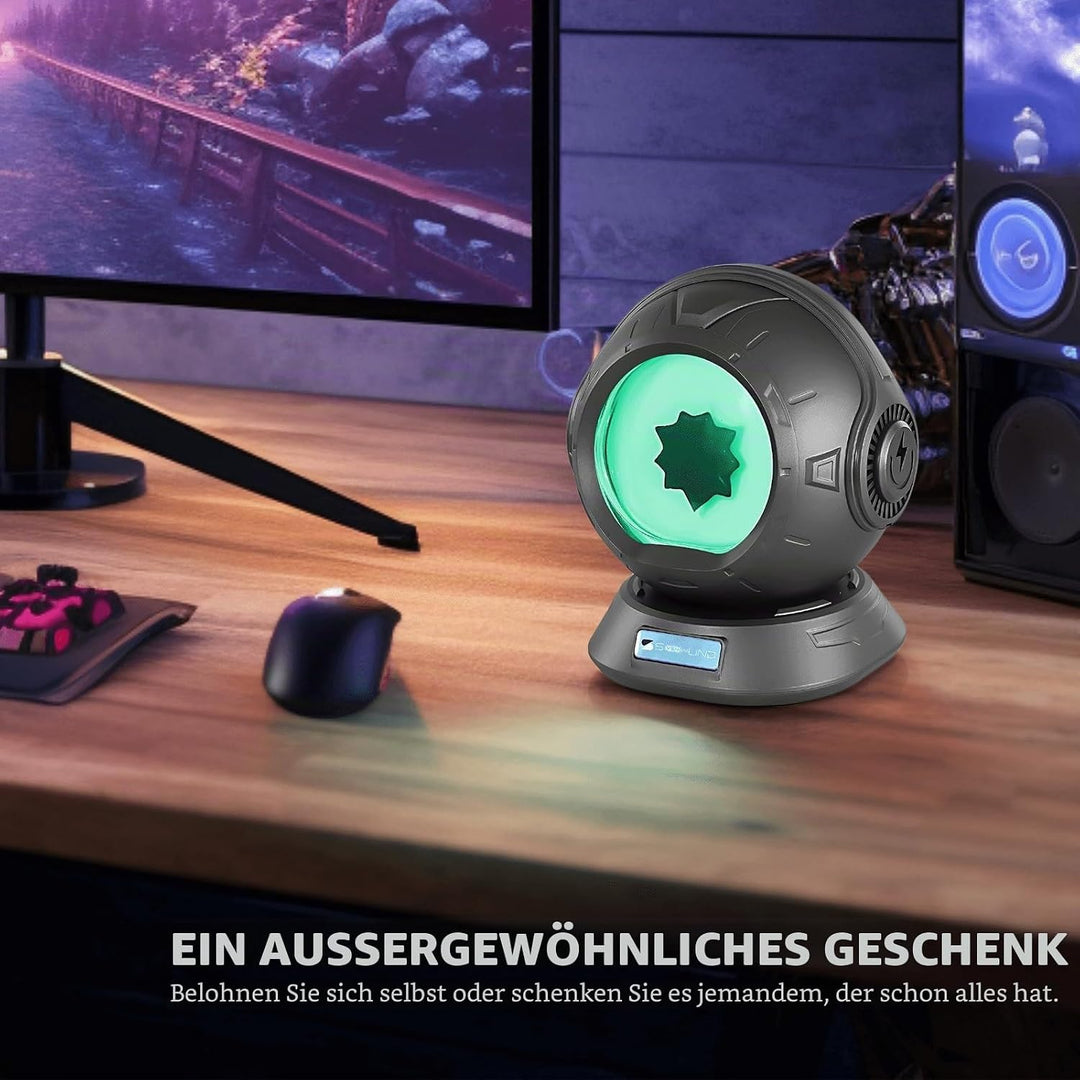 sovenomund Ferrofluid Lautsprecher, Ferrofluid Audio Visueller Bluetooth-Lautsprecher, tanzendes Fer