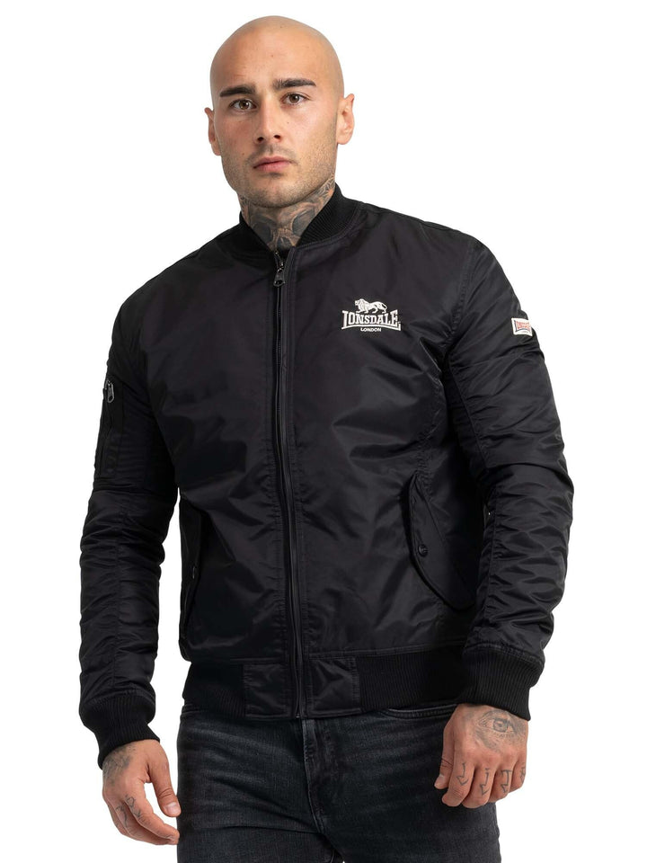 Lonsdale Herren Tern Hill Jacke XL Schwarz, XL Schwarz