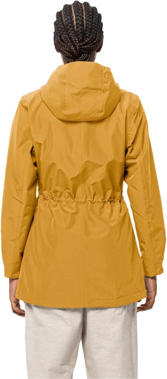 Jack Wolfskin Damen Dakar Parka W Mantel (1er Pack), curry
