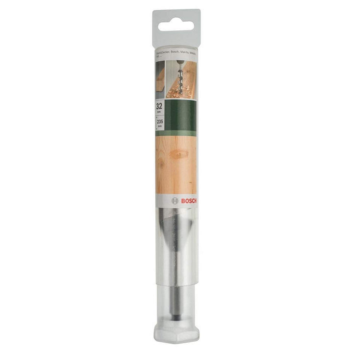 Bosch Holzschlangenbohrer mit 1/4 Zoll-Sechskantschaft (Ø 32 mm), 32 mm