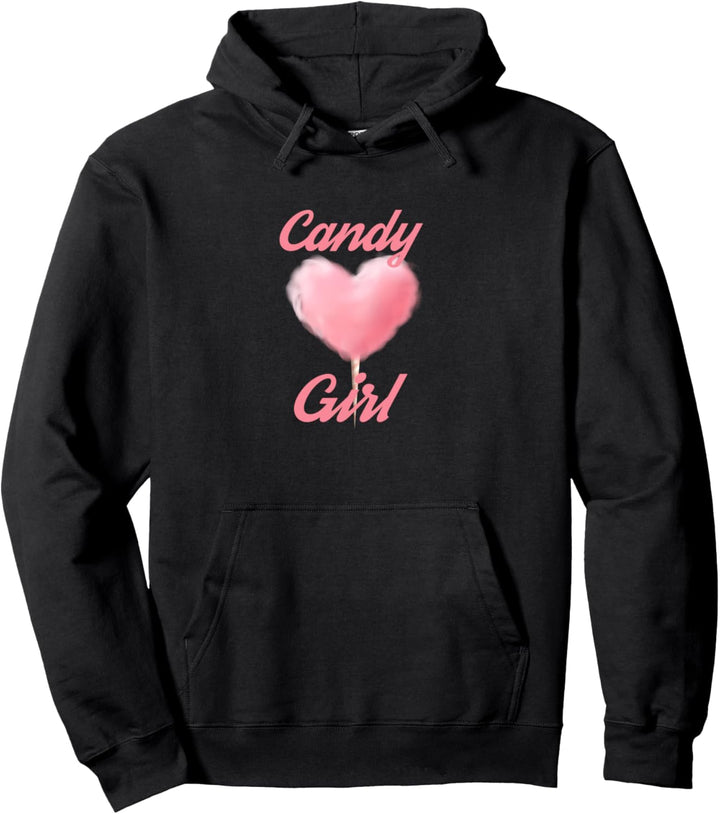 Zuckerwatte Damen Mädchen Junioren Frauen Pullover Hoodie