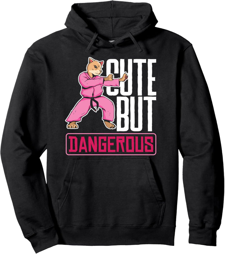 Jiu Jitsu Kampfsportler BJJ Cute But Dangerous Pullover Hoodie