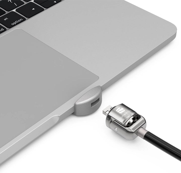COMPULOCKS-ACCS MacBook Pro 35,6 cm (14 Zoll) Ledge Lock Adapter mit Schlüsselschloss, silberfarben,